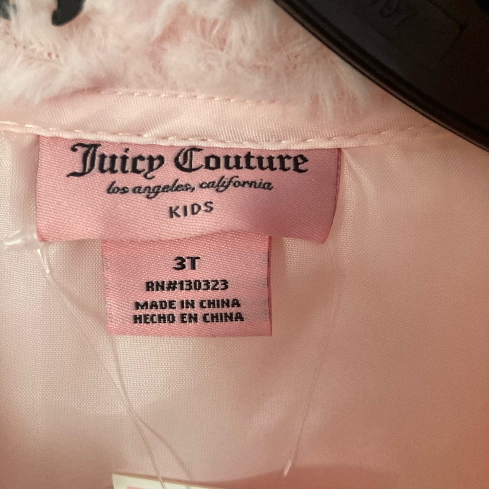 ππ NEW Juicy Couture Toddler Fur Coat ππ - Picture 5 of 7